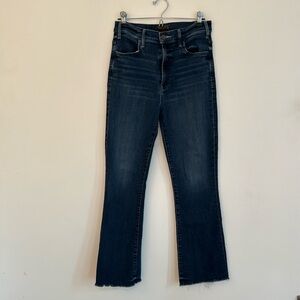 Mother Husker Ankle Fray, size 29, wash-Freebird